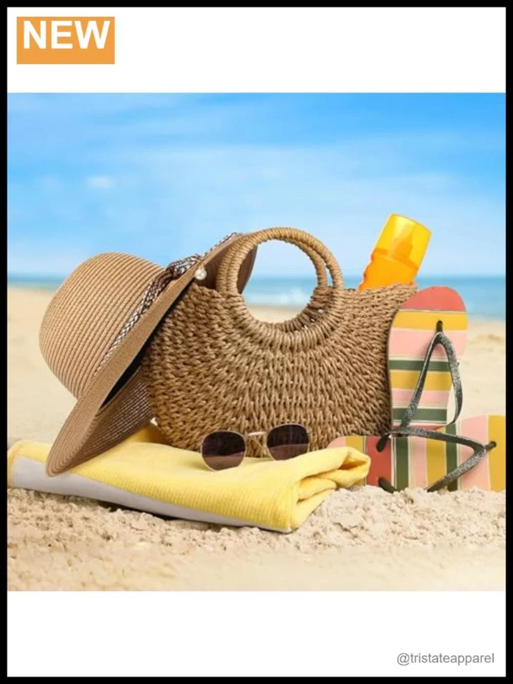 UPF 50+ Straw Sun Hat Women Wide Brim Packable Beach